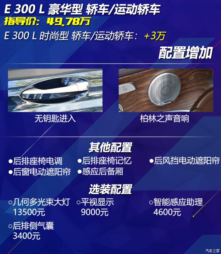 北京奔馳 奔馳E級 2021款 E 300 L 時(shí)尚型
