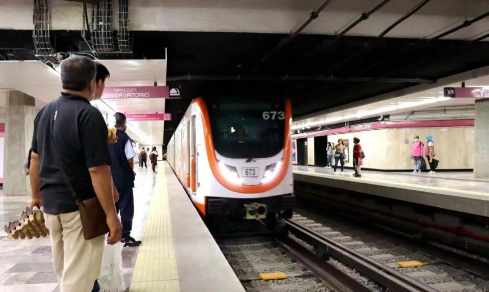 ?墨西哥城地鐵1號(hào)線。中國中車供圖。
