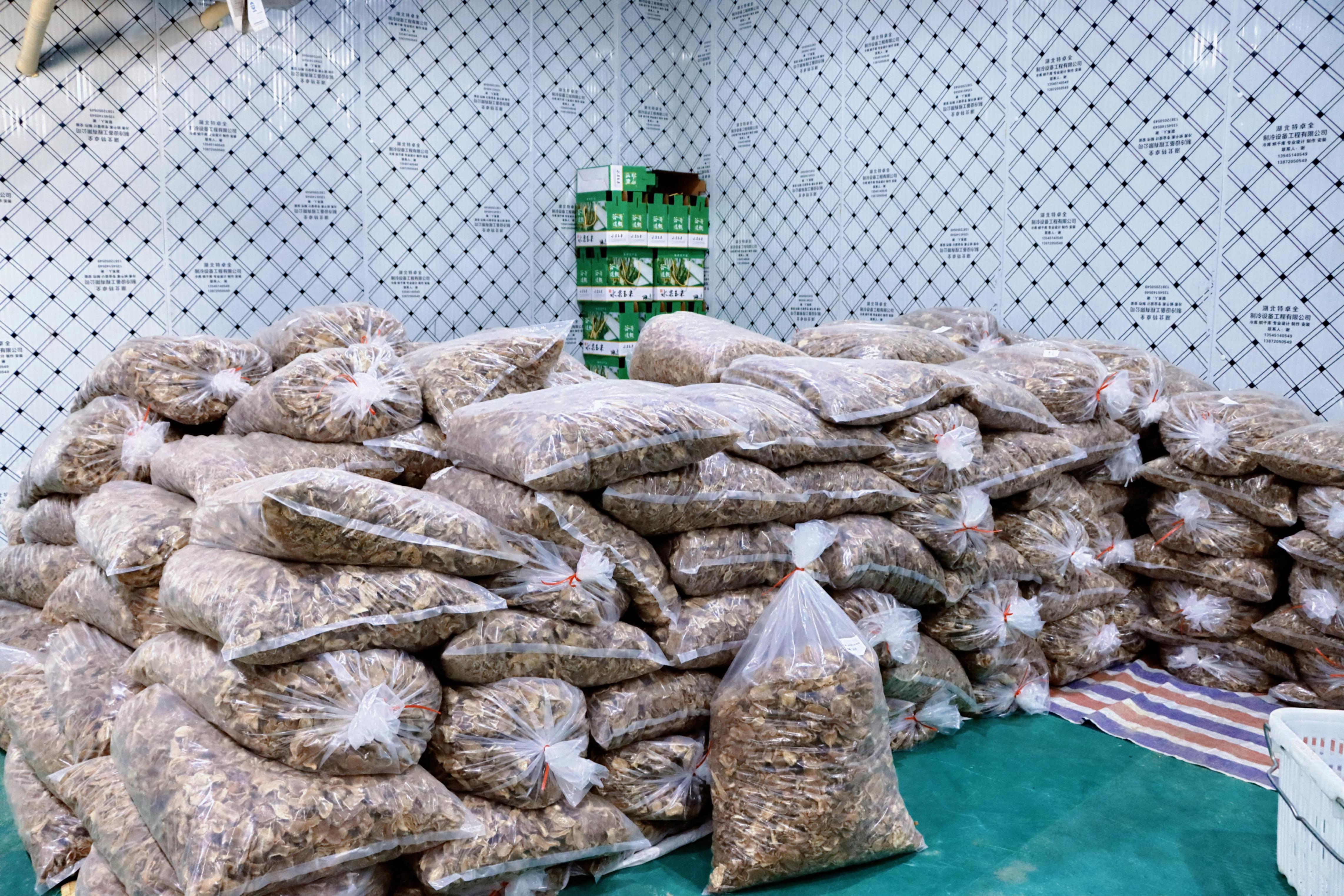 農(nóng)戶家中存儲的農(nóng)產(chǎn)品。受訪方供圖