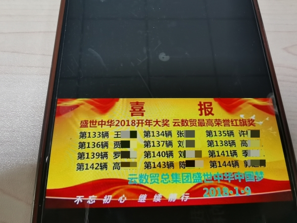 “紅旗獎(jiǎng)”部分獲獎(jiǎng)名單。臺(tái)商分局供圖